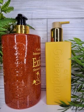 2 In 1 Golden glo carrot active intense exfoliating bath & body Milk